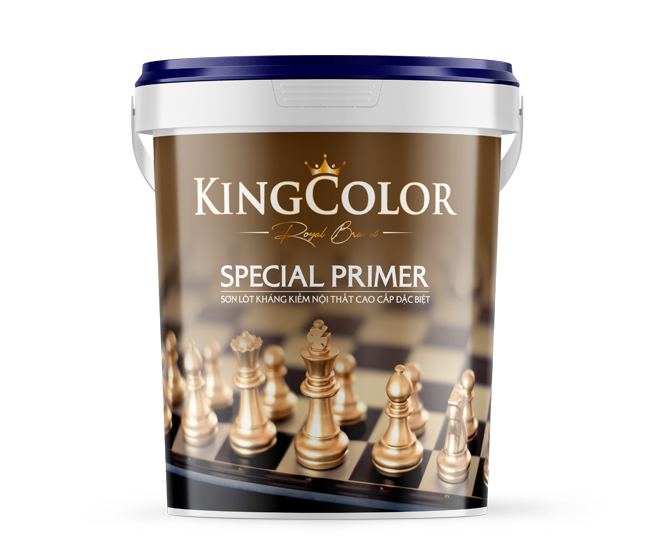  Sơn lót kháng kiềm nội thất cao cấp đặc biệt KINGCOLOR