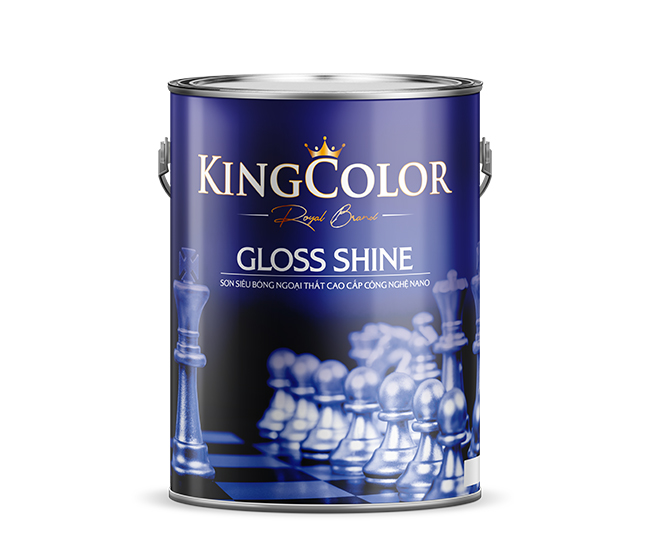 Sơn siêu bóng ngoại thất cao cấp công nghệ nano KINGCOLOR