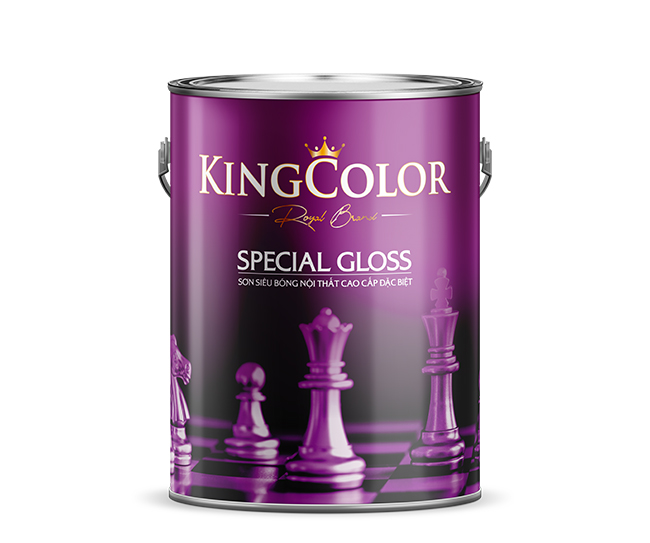 Sơn siêu bóng nội thất cao cấp đặc biệt KINGCOLOR