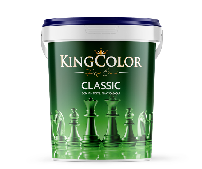 Sơn mịn ngoại thất cao cấp KINGCOLOR